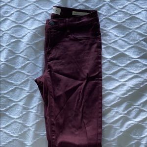 PacSun maroon jegging